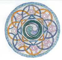 Bild eines Mandalas